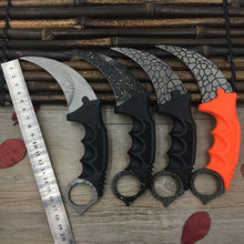 Load image into Gallery viewer, Sharp CS GO Counter Strike claw Karambit Knife