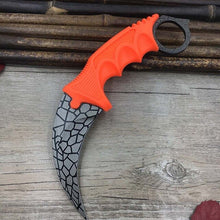 Load image into Gallery viewer, Sharp CS GO Counter Strike claw Karambit Knife